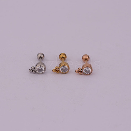 316L Surgical Stainless Steel Cartilage Earrings WG16823-44-1