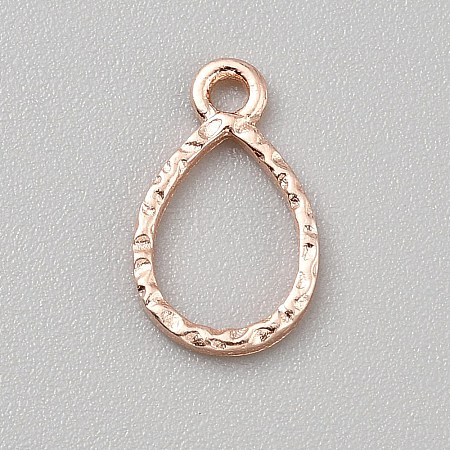 Alloy Open Back Bezel Pendants FIND-WH0152-473I-RG-1