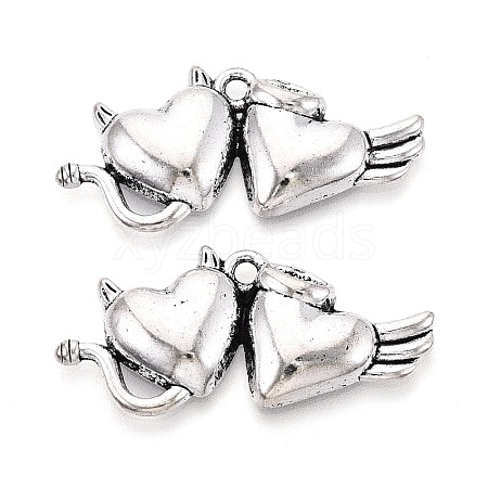 Tibetan Style Zinc Alloy Pendants TIBE-N016-03AS-1