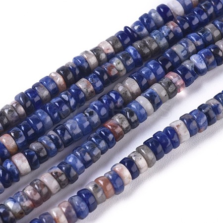 Natural Sodalite Beads Strands G-I265-04-1