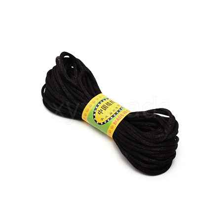 Polyester Rattail Satin Cord OCOR-WH0066-43O-1