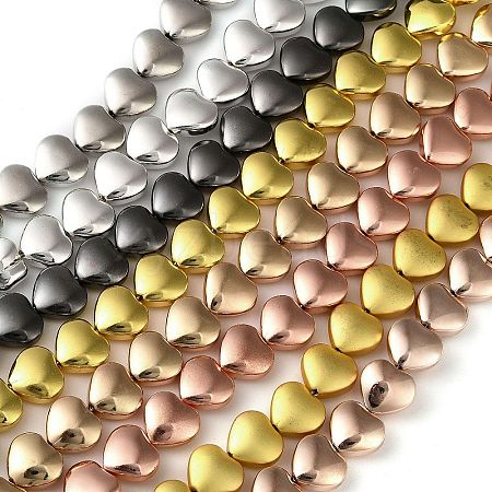 Electroplate Glass Beads Strands EGLA-H109-12-04-1