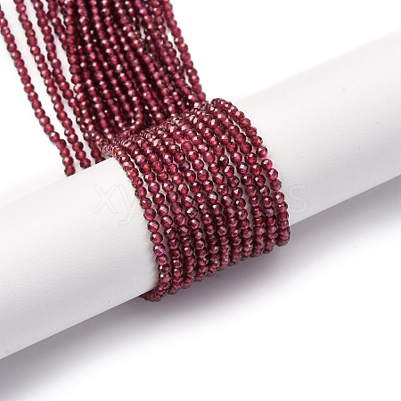Natural Garnet Beads Strands G-RM241221-A2-1