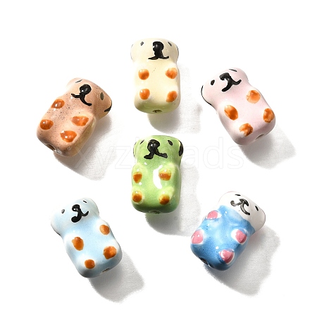 Handmade Porcelain Beads PORC-S002-08A-1