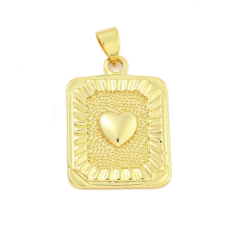 Rack Plating Brass Pendants KK-U021-12G-01-1