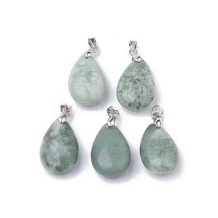 Natural Jade Pendants G-S299-36-1