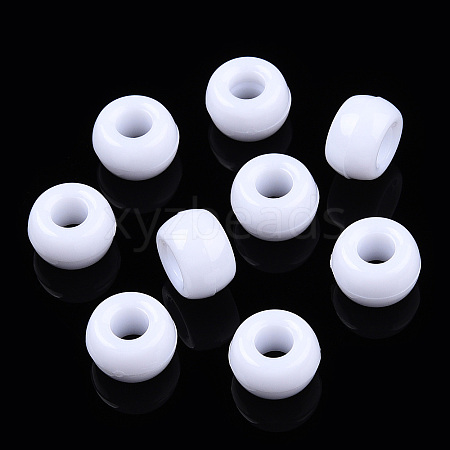 Opaque Plastic Beads KY-T025-01-F18-1