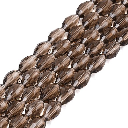 Transparent Glass Beads Strands GLAA-N071-01A-A17-1