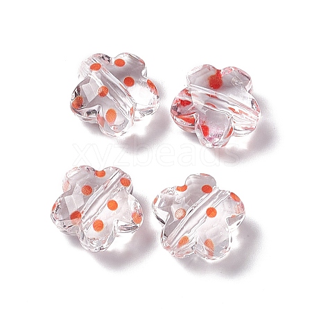 Transparent Acrylic Beads OACR-C009-13D-1