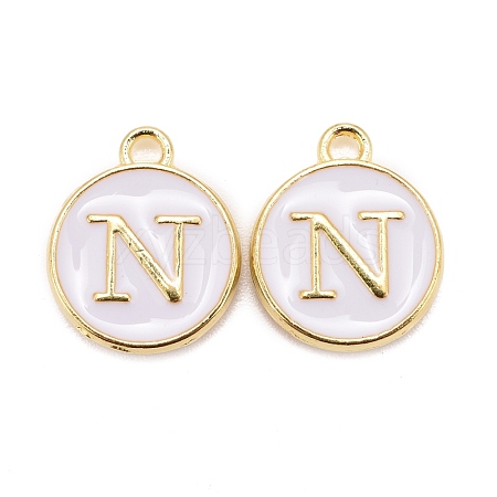 Golden Plated Alloy Charms ENAM-S118-01N-1