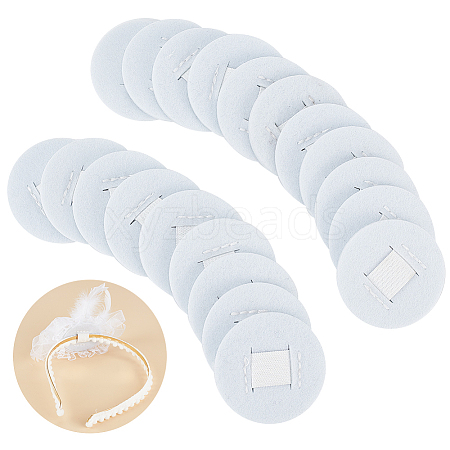 Felt Hair Base DIY-WH0430-675B-1