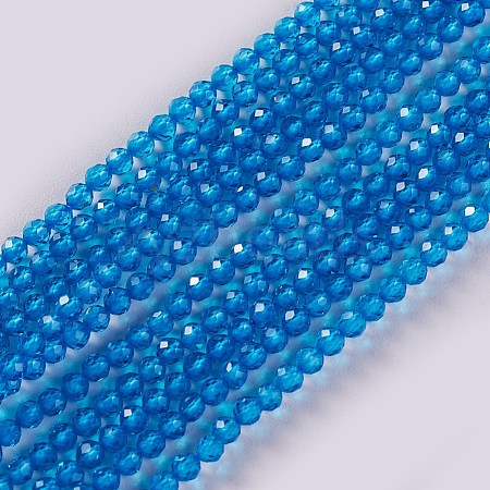 Glass Beads Strands EGLA-E057-02B-05-1