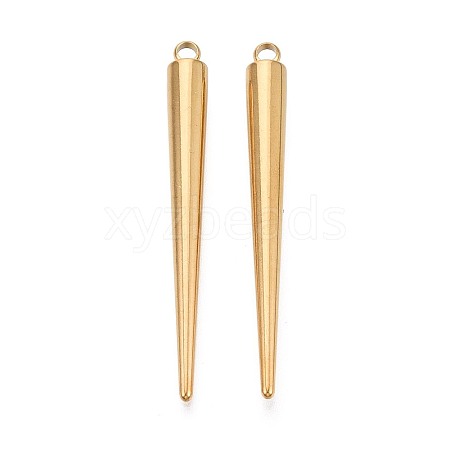 304 Stainless Steel Pendants STAS-T075-22D-G-1