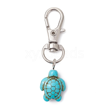 Synthetic Howlite Pendant Decorations KEYC-JM02382-1