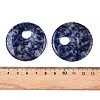 Natural Blue Spot Jasper Pendants G-T138-177B-3