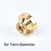 Wax Seal Brass Stamp Head AJEW-WH0127-06G-3