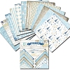 24Pcs 12 Styles Square Scrapbook Paper Pads WINT-PW0001-058-1