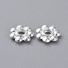 Tibetan Style Daisy Spacer Beads TIBEB-S039-048S-NR-2