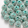 Pave Disco Ball Beads RB-R058-10E-1