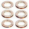 Gorgecraft 4Pcs Alloy Eyelet Grommets for Bag FIND-GF0003-23LG-1