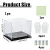 Rectangle Transparent Acrylic Toys Action Figures Display Boxes ODIS-WH0038-220A-2