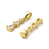 Rack Plating Real 18K Gold Plated Brass Pendants KK-B077-01G-2