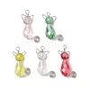 Glass Pendants PALLOY-JF02989-1