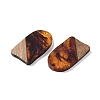 Resin & Wood Pendants WOOD-F015-13B-2