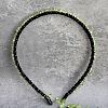 Natural Peridot Hair Bands PW-WG1C09B-07-1