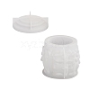 Vertical DIY Crystal Dropping Glue North American European Style Candle Silicone Molds PW-WG6983C-01-1