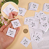 200Pcs 2 Styles Paper Self-adhesive Stickers DIY-CA0007-64-3