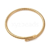 304 Stainless Steel Spring Bangles for Women BJEW-Z086-01G-01-4