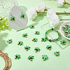 30Pcs Opaque Resin Pendants RESI-SC0006-89-4