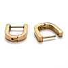 304 Stainless Steel Huggie Hoop Earrings STAS-J033-12A-G-3