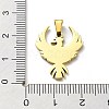 304 Stainless Steel Pendants LS-STAS-D036-13G-3