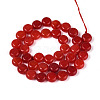 Dyed Natural White Jade Beads Strands G-T143-16M-2