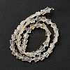Transparent Glass Beads Strand X1-GLAA-F112-04K-4