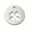 Non-Tarnish 201 Stainless Steel Pendants STAS-E206-02P-03-1