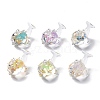 Luminous Transparent Resin Pendants RESI-K019-07-1