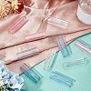 CHGCRAFT 36Pcs 3 Colors Transparent ABS Plastic Bed Sheet Grippers KY-CA0001-36-5