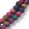 Natural Tiger Eye Beads Strands G-F616-01C-8mm-1