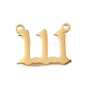 304 Stainless Steel Pendants STAS-D382-04A-G-1