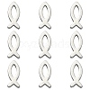 304 Stainless Steel Charms STAS-CJC0008-10P-02-1