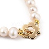 Natural Cultured Freshwater Pearl Beaded Bracelets BJEW-JB05434-02-3