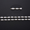304 Stainless Steel & ABS Plastic Imitation Pearl Beaded Chains CHS-S008-014A-G-4