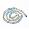 Natural Aquamarine Beads Strands G-G991-B01-2