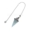 Natural Aquamarine Pointed Dowsing Pendulums PW-WGD4C0F-02-1