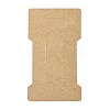 Kraft Paper Hair Clip Display Cards DIY-B061-06A-08-2