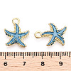 Alloy Enamel Pendants PALLOY-T056-08A-3