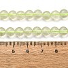 Natural Lemon Quartz(Heated) Beads Strands G-G286-A04-6mm-5